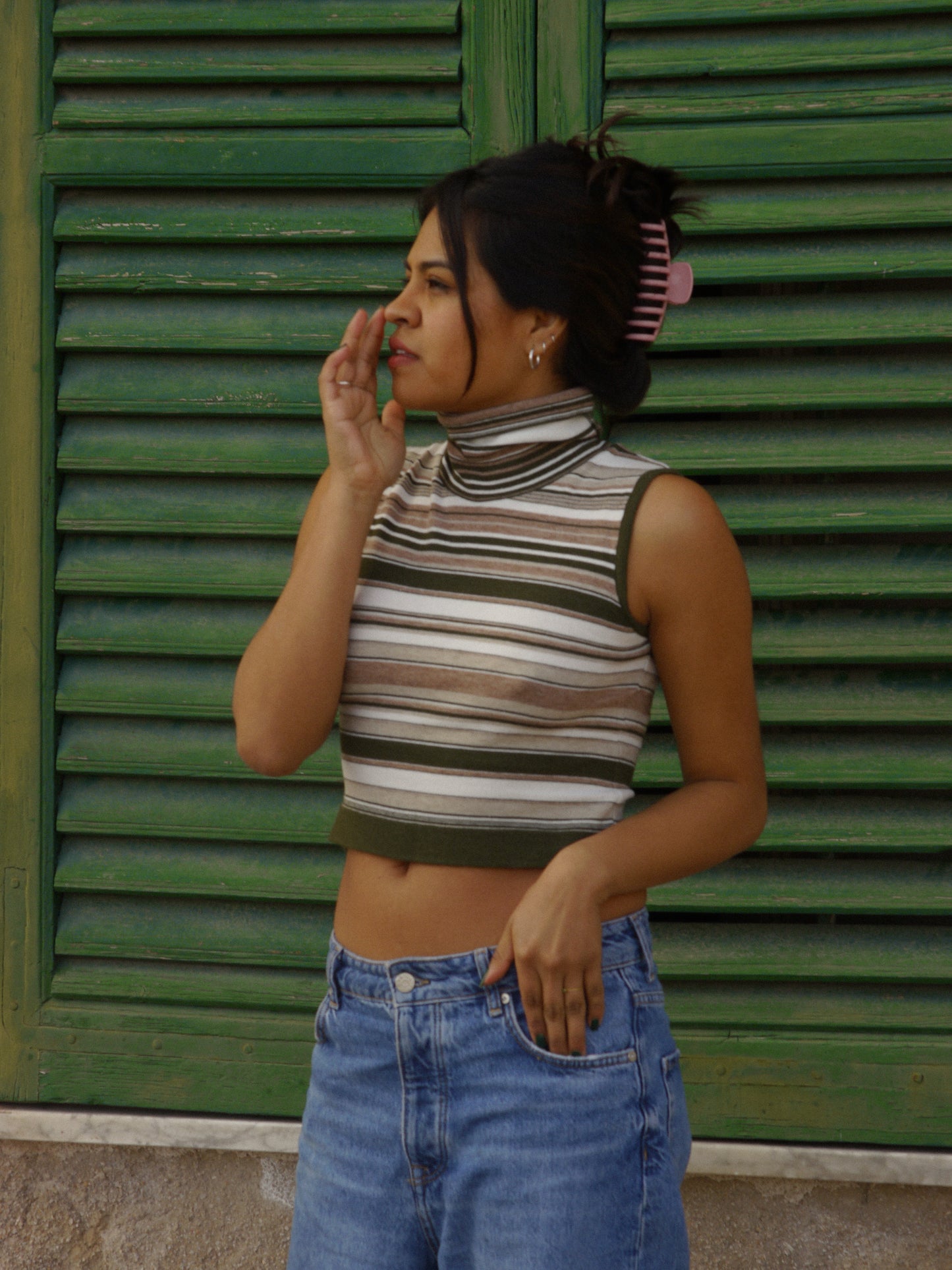 90'S STRIPED SWEATER